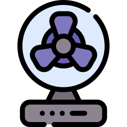 fan lineal color icon