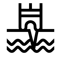 нефтяная вышка line иконка