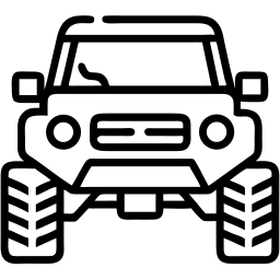 suv line icon
