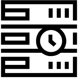 服务器 线条 图标