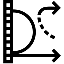 流动 线条 图标