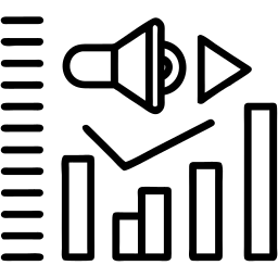 crescimento line ícone