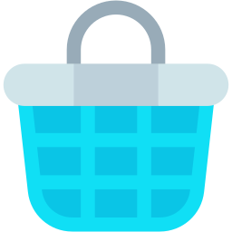 корзина flat иконка