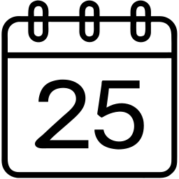 Kalender linie Icon