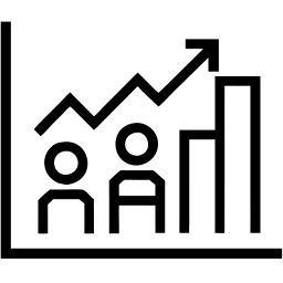 Wachstum linie Icon
