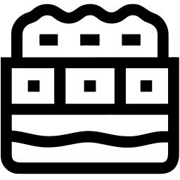 甜点 line 图标