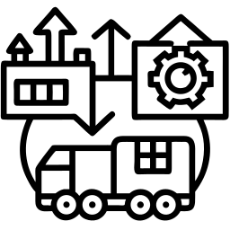 oil delivery line icon