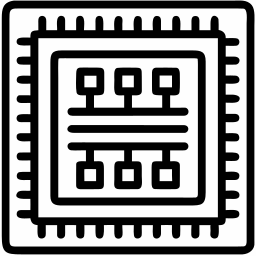 microchip linea icona