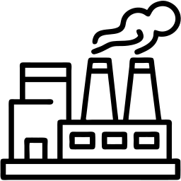 工厂 线条 图标