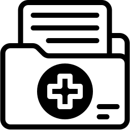 medical records duotone icon