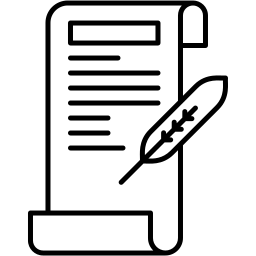 scroll line icon