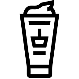 cream line icon