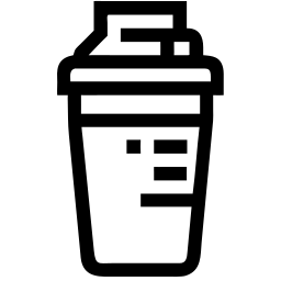 shaker bottle line icon