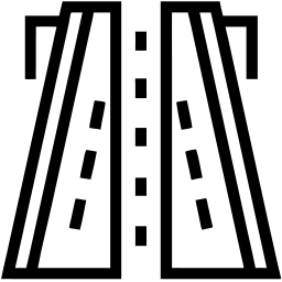highway line icon