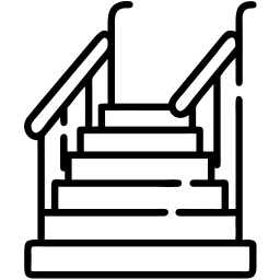 楼梯 线条 图标