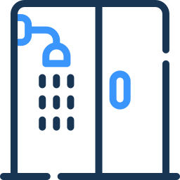 shower two-color icon