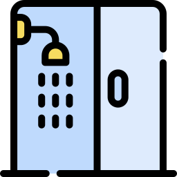 shower lineal color icon