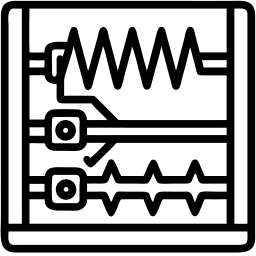 music sequencer line icon