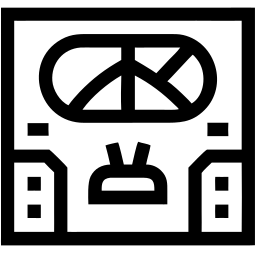 dados linha ícone