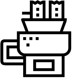 coffee grinder line icon