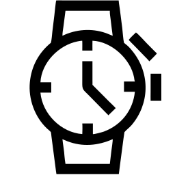 Armbanduhr line Icon