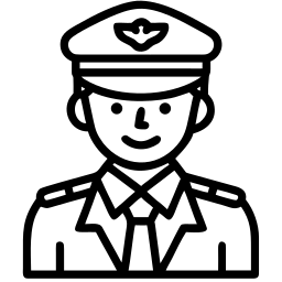 pilot line icon