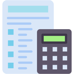 calculations flat icon