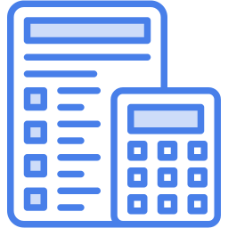 calculations two color icon