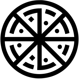 circulaire ligne icône