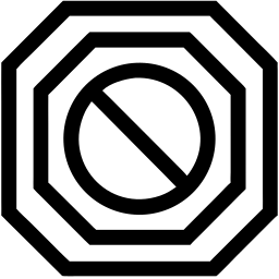 verboten linie Icon