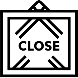 closed line icon