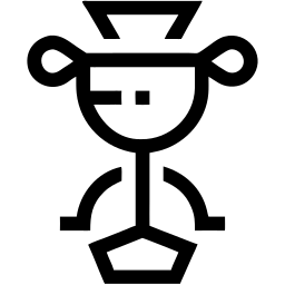 abstract line icon