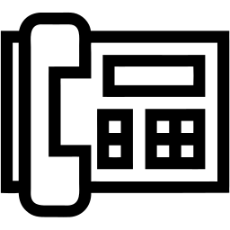 Telefon linie Icon