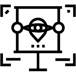target audience line icon