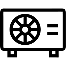 مكيف الهواء line أيقونة