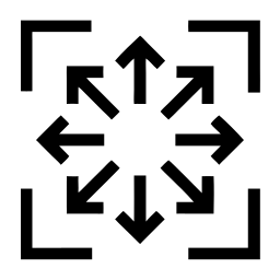 zoom line icon