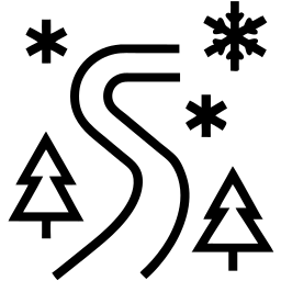 winter line icon