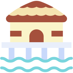 бунгало flat иконка