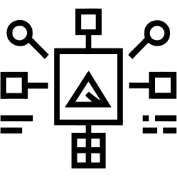 сеть линия иконка