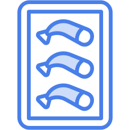 sausage two color icon