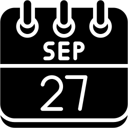 calendar filled icon