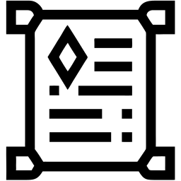 rouleau ligne icône