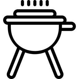 bbq line icon