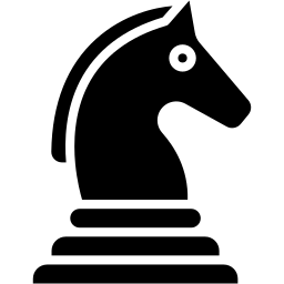 chess piece filled icon