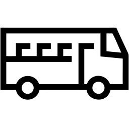 حافلة خط أيقونة