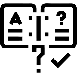 测验 line 图标