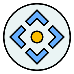 target lineal-color icon