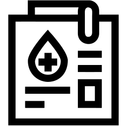 донорство крови line иконка