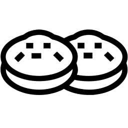 panqueques line icono
