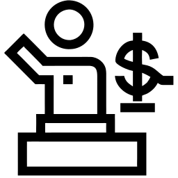 Geschäft line Icon